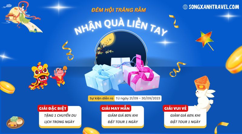 𝐆𝐈𝐕𝐄 𝐀𝐖𝐀𝐘  ĐÊM HỘI TRĂNG RẰM 🎉🎉